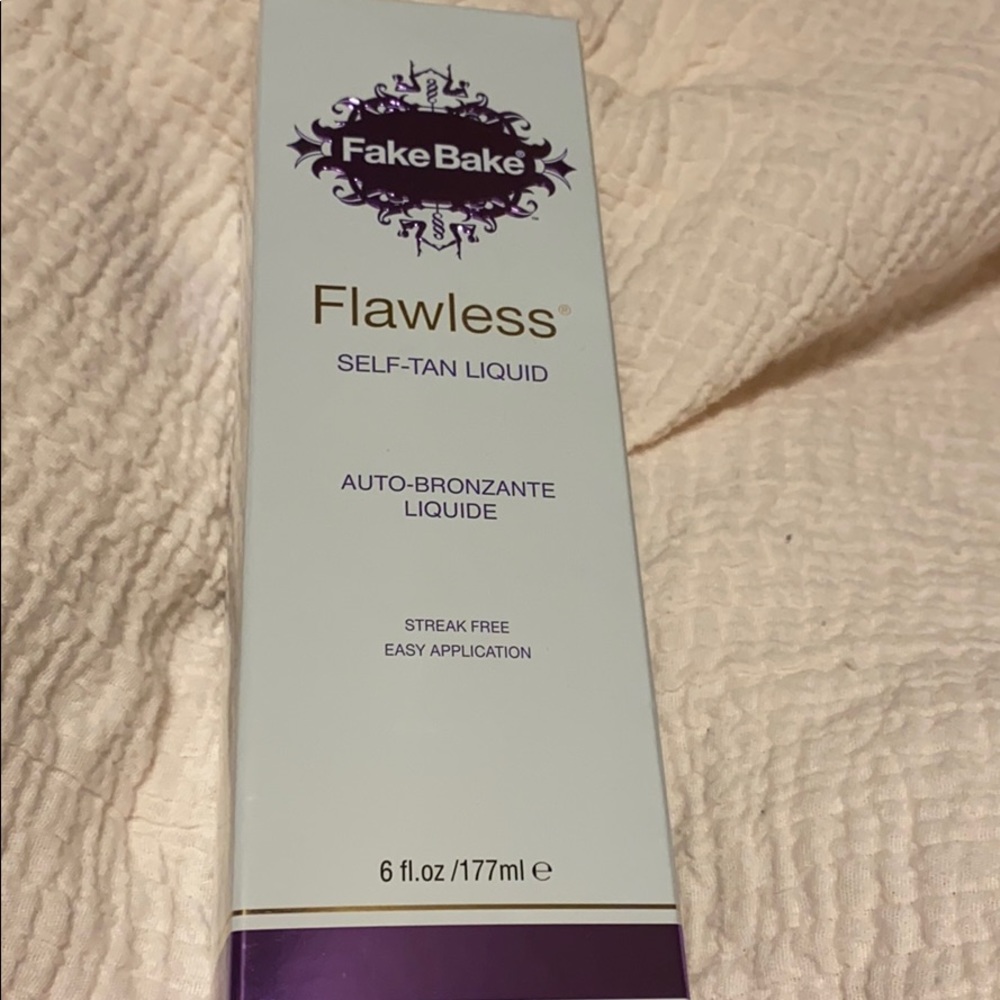 Flawless self tanner liquid